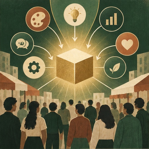 能力轉化為市場價值的原創插畫